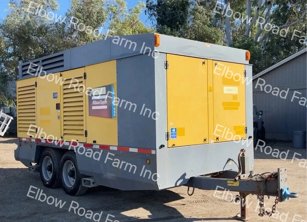 2018 Atlas Copco XAS 1800 JD8 Towable Air Compressor