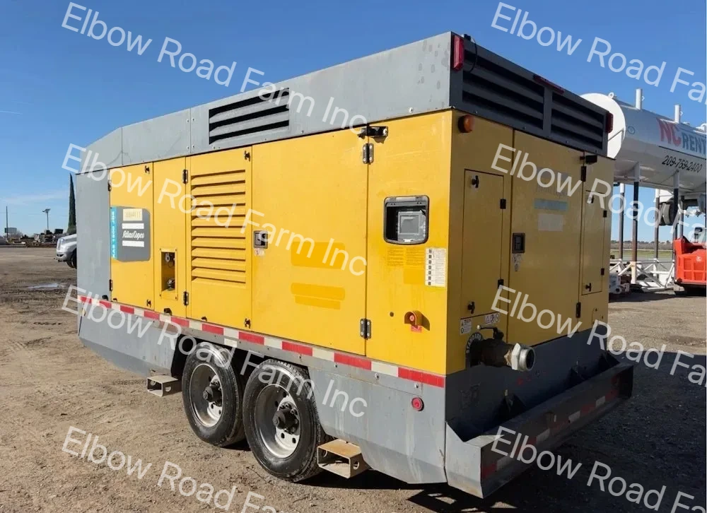 2018 Atlas Copco XAS 1800 JD8 Towable Air Compressor